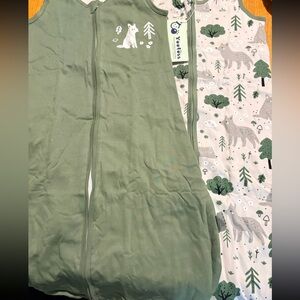 Green and White Woodland Kids Pajamas